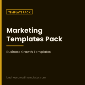 BGT Marketing Templates Pack