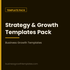 BGT Strategy & Growth Templates Pack
