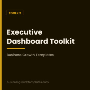 Executive Dashboard Toolkit (#14)