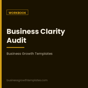 Business Clarity Audit