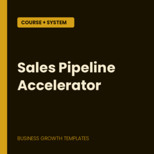 Sales Pipeline Accelerator